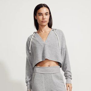 BRAND NEW | Madewell | Brushed Drawstring Hoodie SWEATSHIRT | GREY